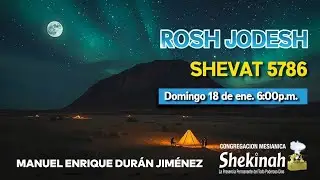 ROSH JODESHH SHEVAT 5786 -2026