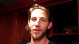 Madison Bumgarner talks about his grand slam