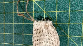How to make a bar soap wash mitt! ￼