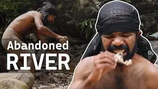 World's hottest fish BBQ with wood fire |Rural life survival