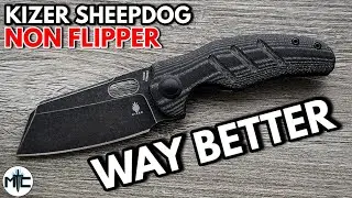 Kizer Vanguard Mini Sheepdog Non Flipper Folding Knife - Overview and Review