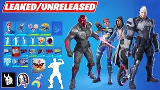 All Leaked/Unreleased Skins, Emotes & Cosmetics! Fortnite