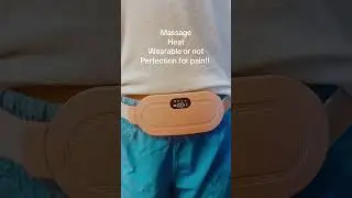 Heating Massage Belt for Cramps Relief #heating #massage #belt