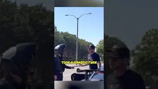 POV: Pulled Over Driving Nice Car in California 😅 - Hilarious Police Encounter #shorts