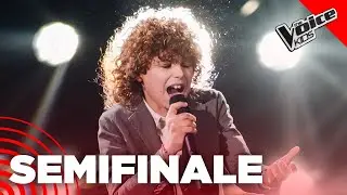Michele canta “La Leva Calcistica della classe 68” | The Voice Italy Kids | Semifinale