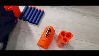 обзор на nerf Shellstrike DS-6 (review)
