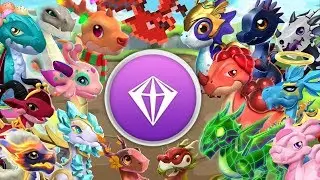 Hatching ALL 33 Legendary DRAGONS OF THE MONTH! (January 2015 - August 2019) - DML