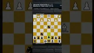 A clean checkmate #chess #shorts #chesscom #fyp #fun #history #lichess