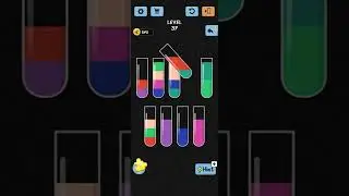 Water Color Sort Vnstart LLC level 37 - Color sorting Game | Puzzle Game | Game Demo | Android, iOS