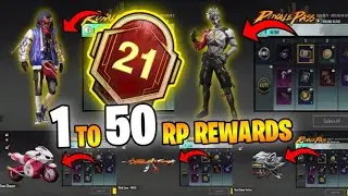 😍MONTH 21 ROYAL PASS // 1 TO 50 RP // M21 ROYAL PASS LEAKS (M21 ROYAL PASS REWARDS PUBG MOBILE/BGMI)