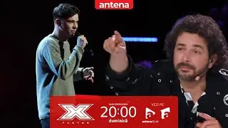 Roberto Schirlibuși a intrat pe scenă cu un z&acirc;mbet larg și a c&acirc;ntat piesa 