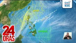 Maulang panahon, magpapatuloy sa ilang bahagi ng bansa; Shear line, pangunahing... | 24 Oras
