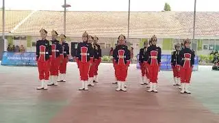 PENAMPILAN PASKIBRA SMPN 2 MOJOSARI DI LKBB ANGKASA SMAN 1 BANGSAL 2024