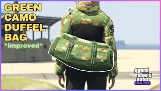 *EASY* GET GREEN CAMO DUFFEL BAG | GTA ONLINE 1.70 | BEST MODDED OUTFITS | WORKAROUND