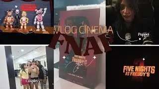 Vlog indo assistir FNAF 2 no cinema. Fomos de Cosplay!! 🐻
