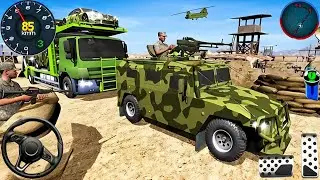 Army Truck Driving Cargo Games - US Offroad Army Truck Driving 3D 2025 - Andriod Gameplay