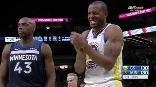 Golden State Warriors vs Minnesota Timberwolves Crazy Ending