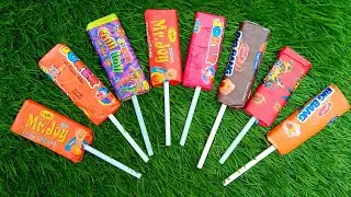 Lollipops Unpacking ASMR 🍭 Chupa Chups Big Babol, Alpenliebe Lollipop, Watermelon Lollipo