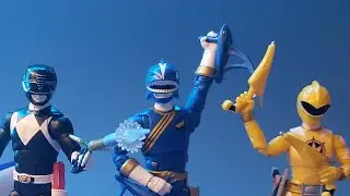 Wild Force Blue | Power Rangers Lightning Collection Wave 12 Figure Review!