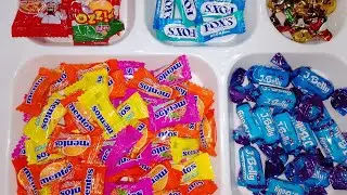 Filling Sweet platter  | ASMR Candy sounds  |  No talking
