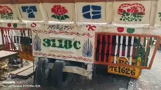 Warangal Auto Nagar Lorry Painting Art Work