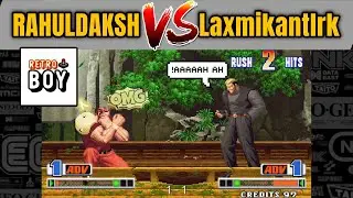Kof 98 RAHULDAKSH (Vs) [Kantu]laxmikantlrk | ggpo | fightcade | Gameplay | retroboy334