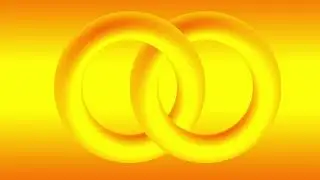 COULEUR D'AFFICHAGE JAUNE VIF BAGUE INTERVERROUILL&Eacute;E, ANNEAUX VERROUILL&Eacute;S, CERCLE VERROUILL&Eacute;,