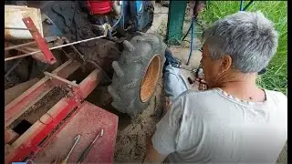 Tobata TR9 vazando oleo na roda! Perdemos todo o oleo do cambio! Tivemos que trocar o retentor!!!