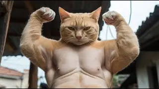 Weak Orange Cat gets his Revenge
