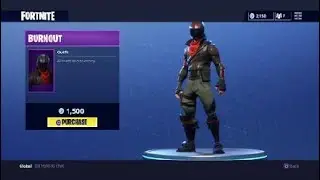 FORTNITE NEW OUTFIT BURNOUT! BATTLE ROYALE OUTFIT @BlazedRts @ShoutGamers