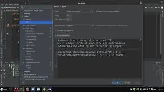 Customize Android Studio 3.3 with FONT and Theme - Android For Beginners