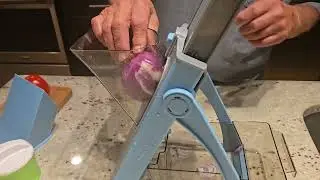 MANDOLINE Easy To Use Great Design! Vegetable Chopper, French Fry Cutter For Potatoes + More
