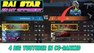 HR ROKY VS @RaiStar ||WE DEFEAT 4 BIG YOUTUBER IN LIVE STREAM😱