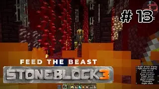 StoneBlock 3 #13 - Exploration du nether et mob farm