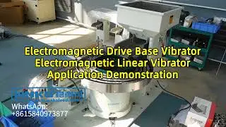 Base Vibrator  HD T460 and Linear Vibrator HD-ZC200 Application Demonstration