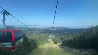 Poiana Brașov Cable Car Hyperlapse | Postăvarul Express Gondola (Summer Edition)