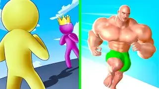 Giant Rush Vs Muscle Rush 🔵🔵Walkthrough Android iOS Gameplay SWQA32