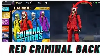 Red criminal back 😰