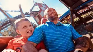 Experience the Thrills of Goofy's Barnstormer - A Fun-Filled Roller Coaster Ride!