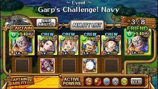 Garp Challenge Navy DEX | Sir Crocodile OPTC