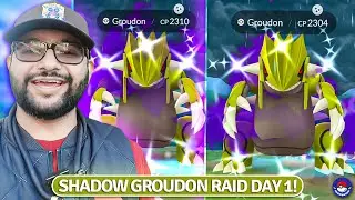 Back 2 Back Shadow Groudon Shinies приземлились в Веймуте!