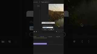 How to Create a CINEMATIC Look in Premiere Pro | #shorts