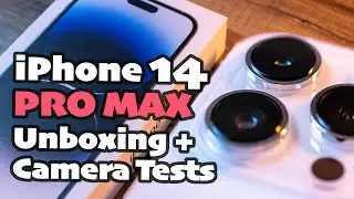 iPhone 14 Pro Max Unboxing & Camera Review