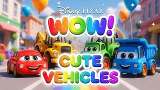 How to a kids  video | 3D style | #car #jcb #truck #tractor #kids #cartoon 
