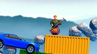 Mountain Climbing New Games For Android - Getting Over it -  Pot Man Hammer Man Climbing Game