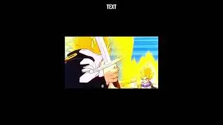 Goku vs trunks#dragonball
