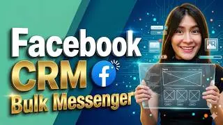 Genius Messenger CRM software  to organize your contact list & broadcast message in bulk in Facebook
