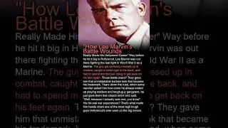 ＂How Lee Marvin's War Scars Shaped His Career＂ oye2Ud1fR4k 10 score65 unknown american actor lee