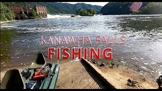 KANAWHA FALLS fishing/WEST Virginia/smallmouth FISHING