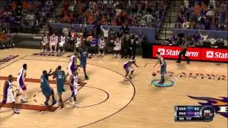 NBA 2K12 Road To The Playoffs - Bobcats vs. Suns(Thriller!)
